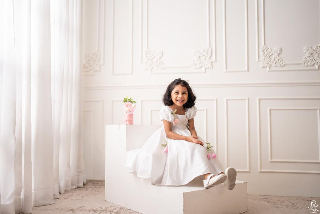 Dreamy White Princess Dress