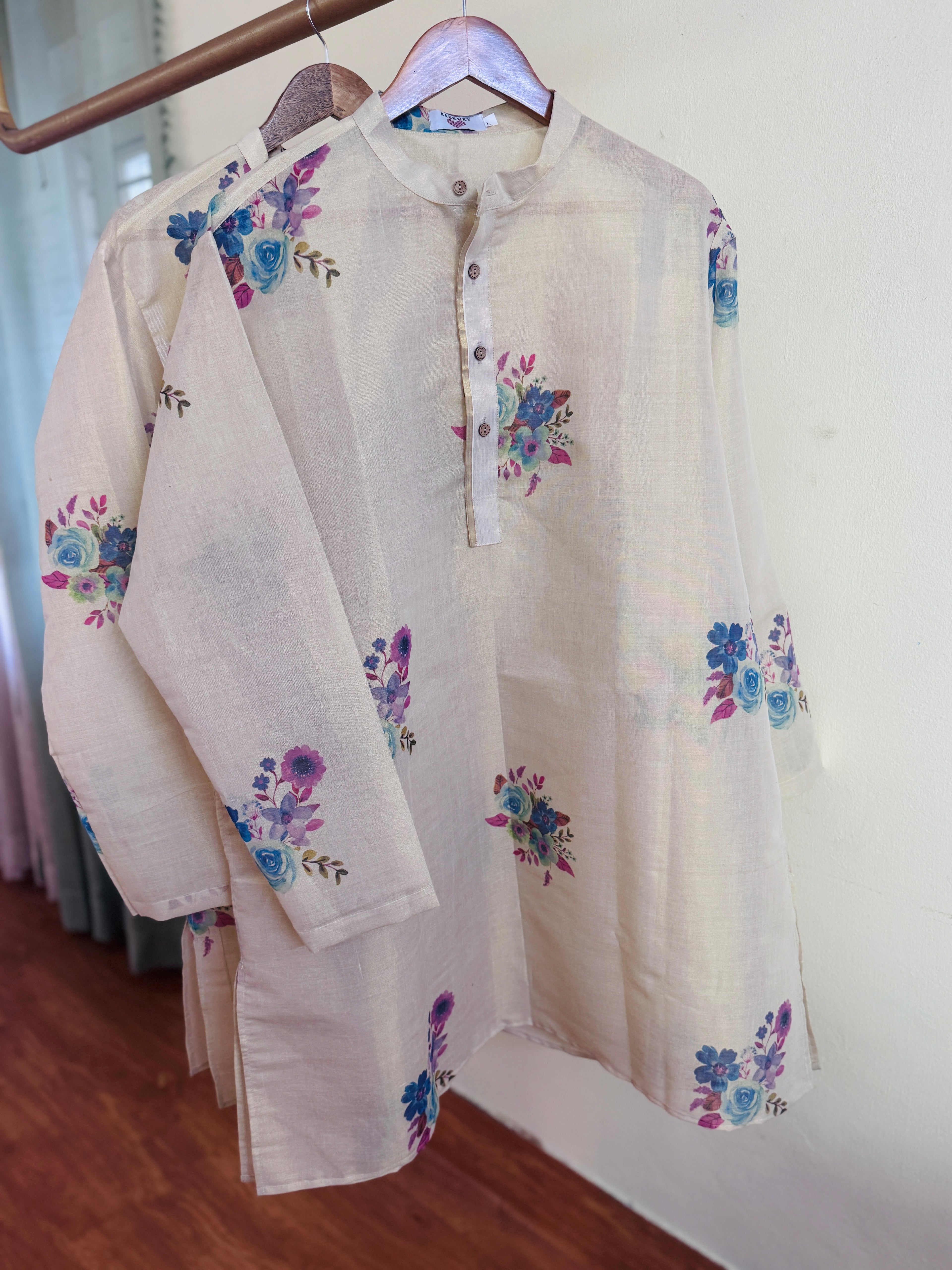 Lavanya blue couple twinning set