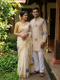 Lavanya blue couple twinning set