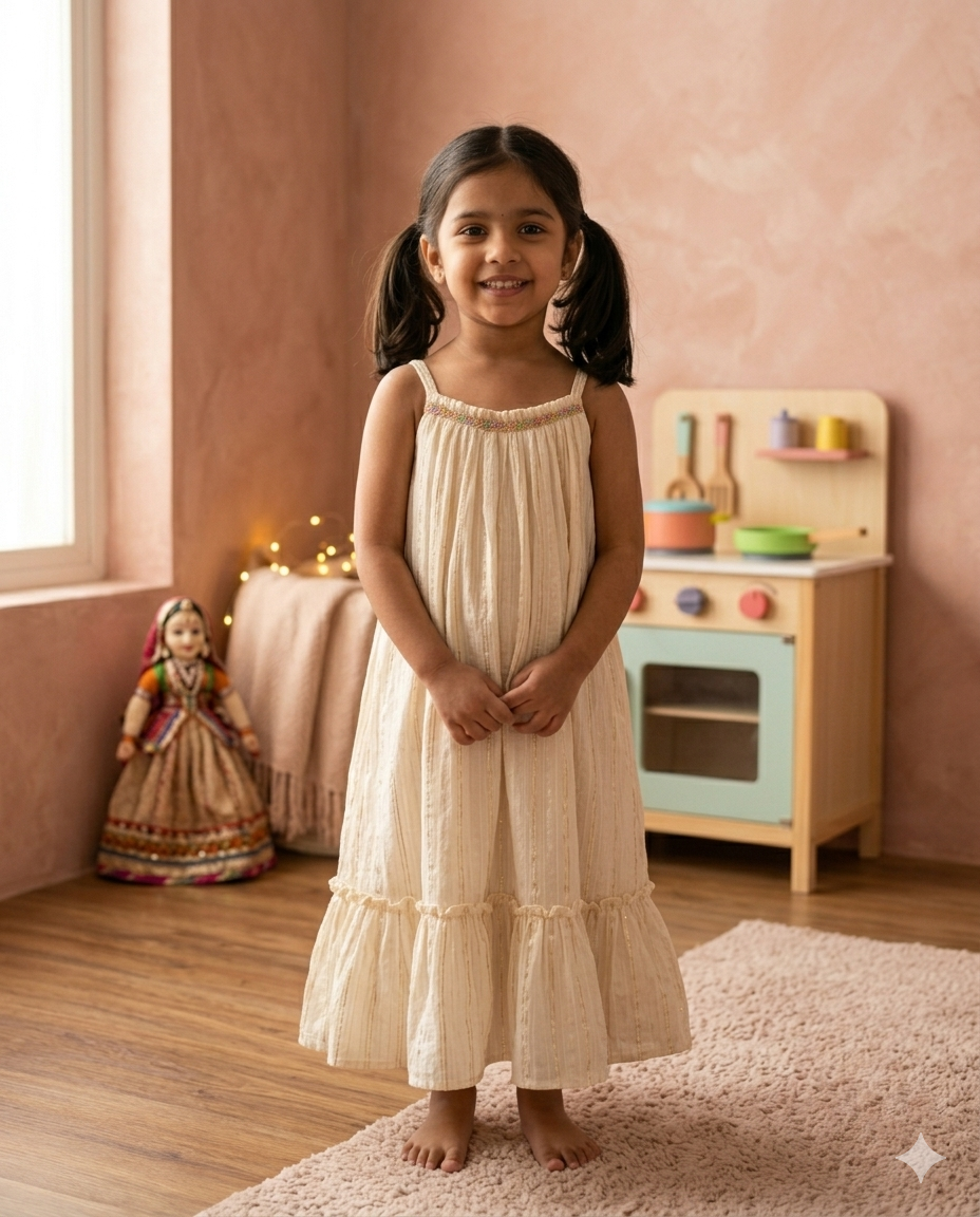 Beaded Baby Dress