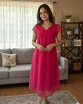 Scallop Neck Dress