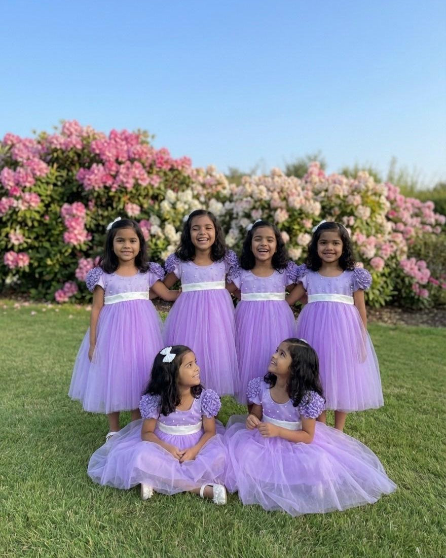 Violet Birthday Twinning
