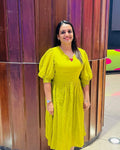 Yellow Rose Dress