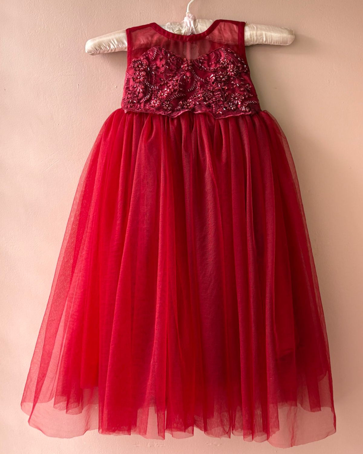 Red Tulle Birthday Set