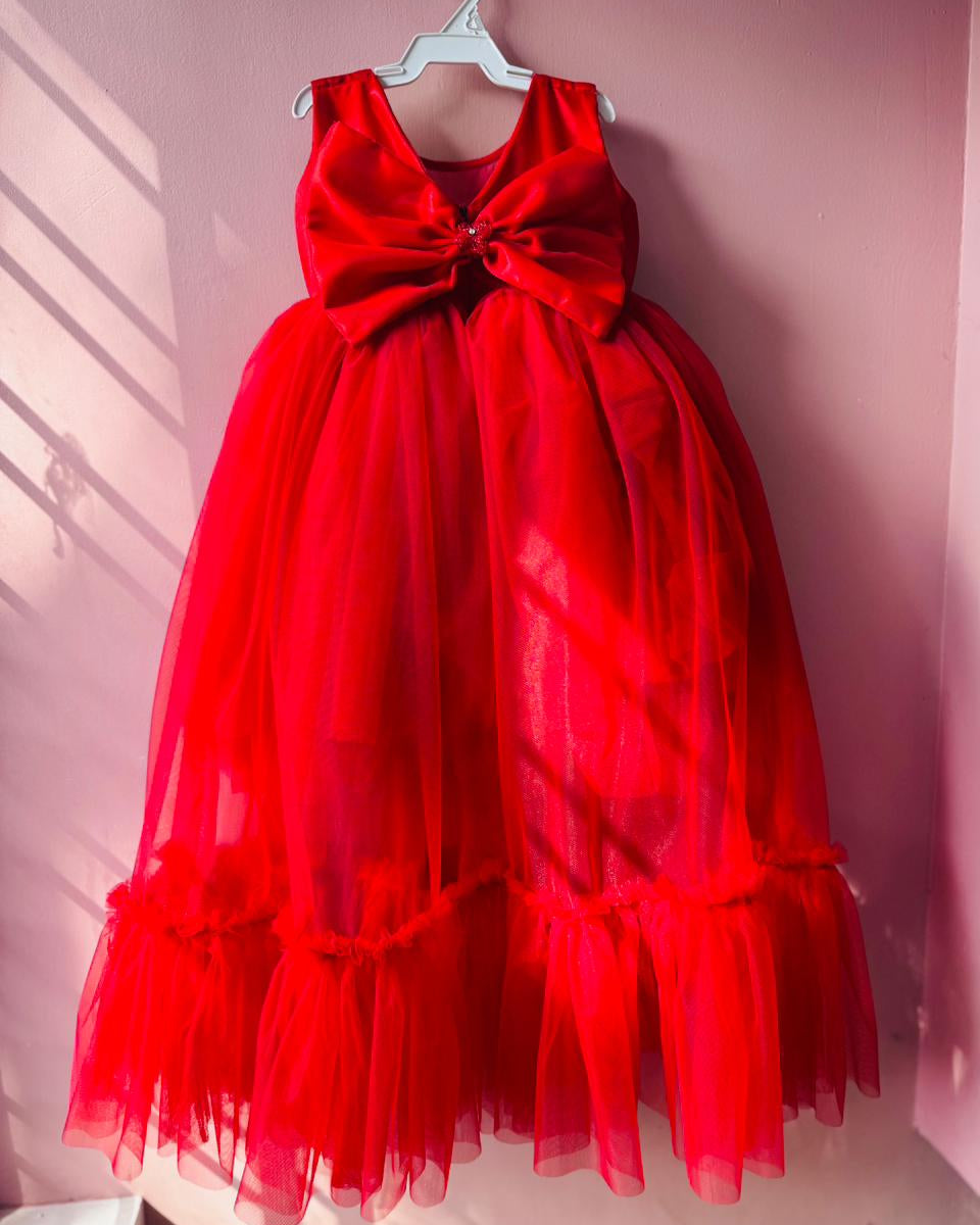 Birthday Dress Bow detail