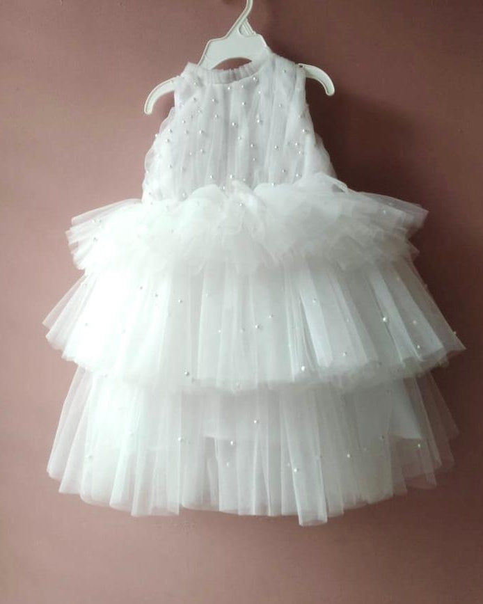 White Birthday Dress
