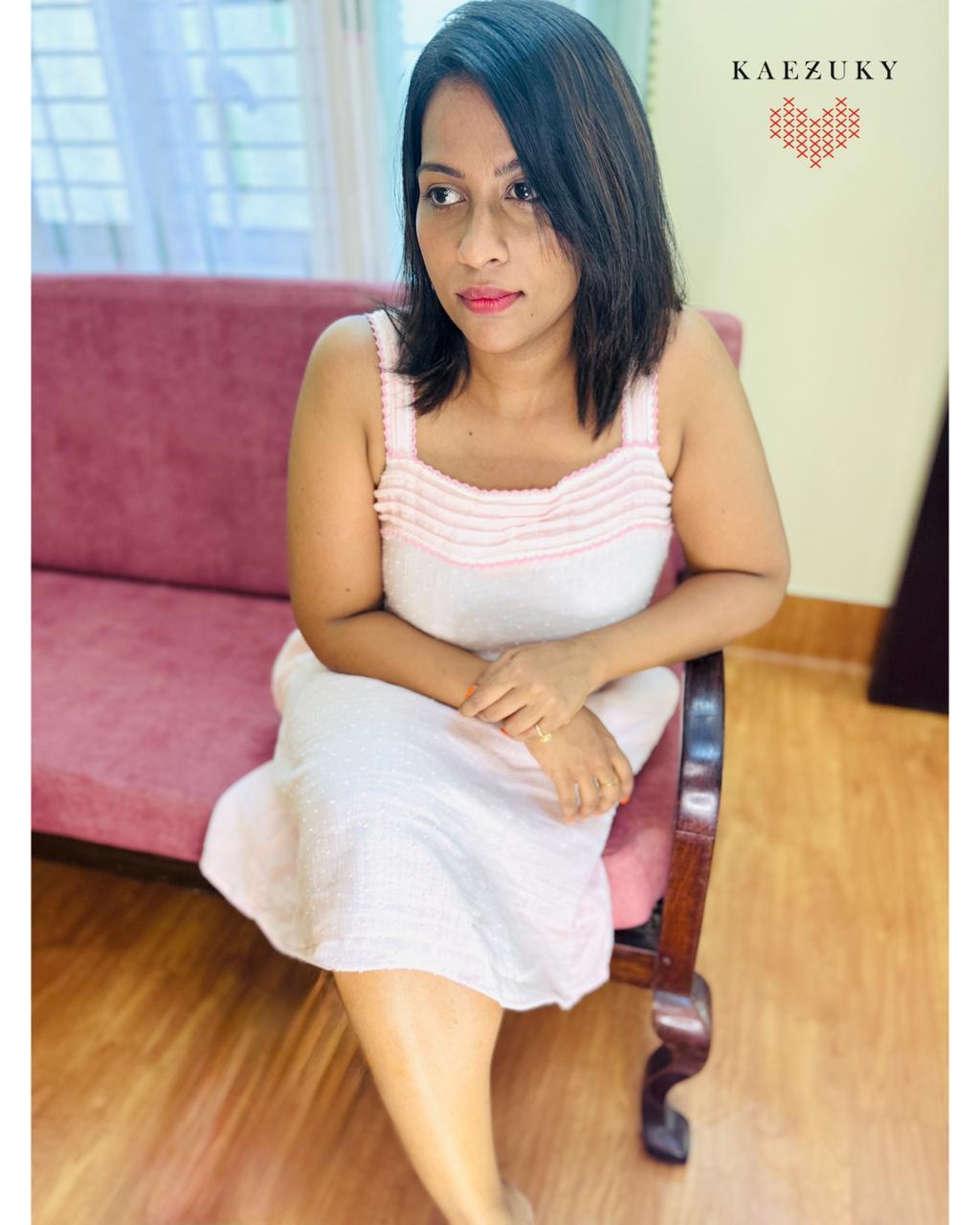 Peach Lounge Dress