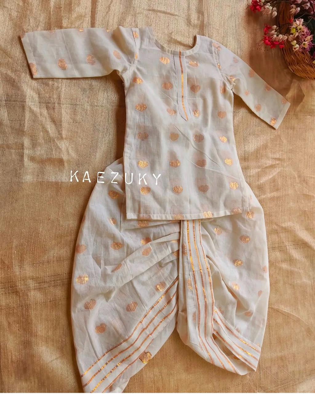 Thangam Boy's Kurta & Dhoti