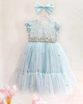 Baby Blue Tulle Birthday Dress