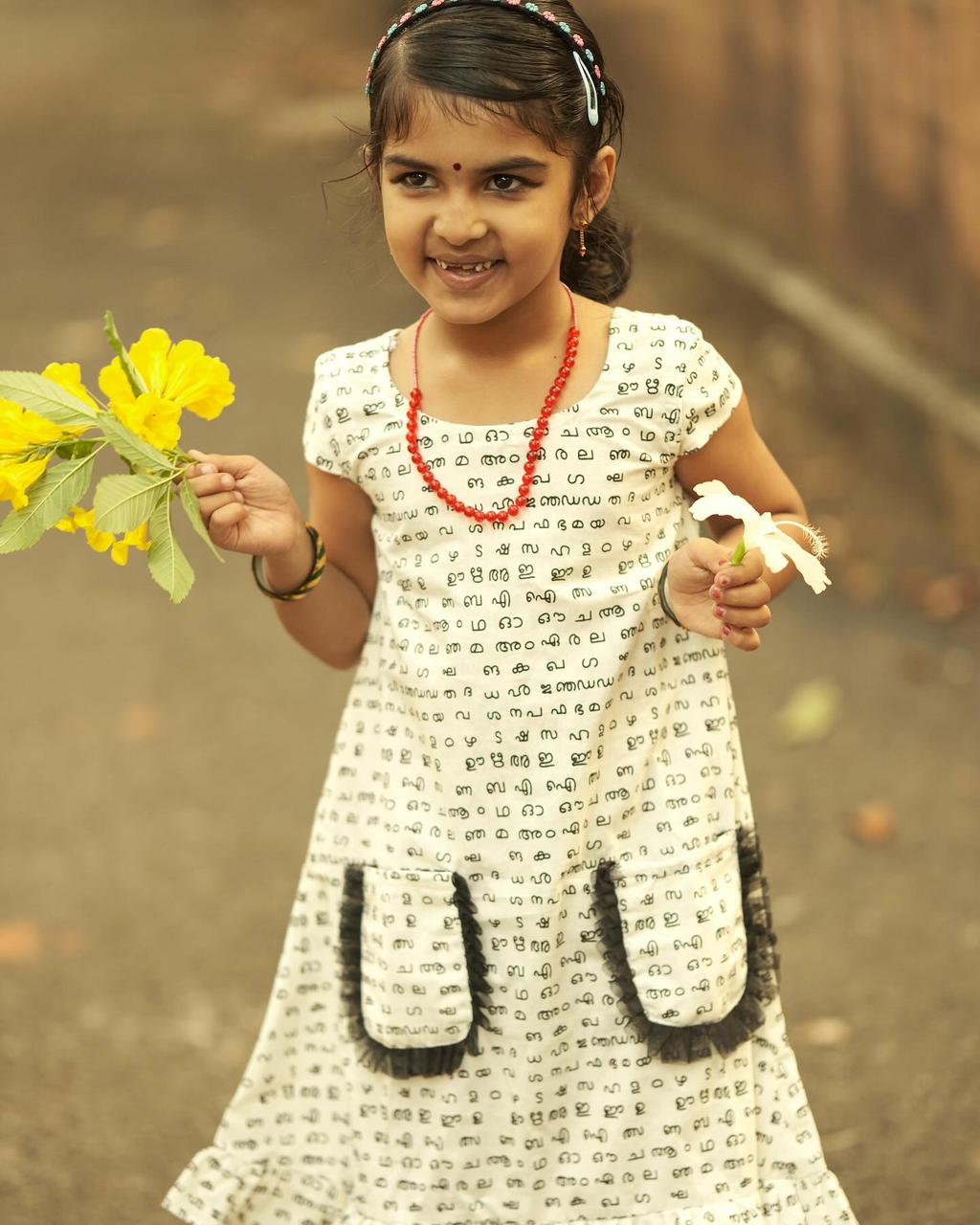 Aksharamaala Kids Dress