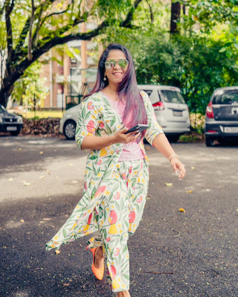 Floral Layered Co-ord Set