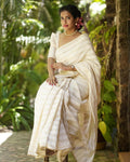 Onam Striped Saree