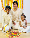 Mom & Kids Ethnic Twinning