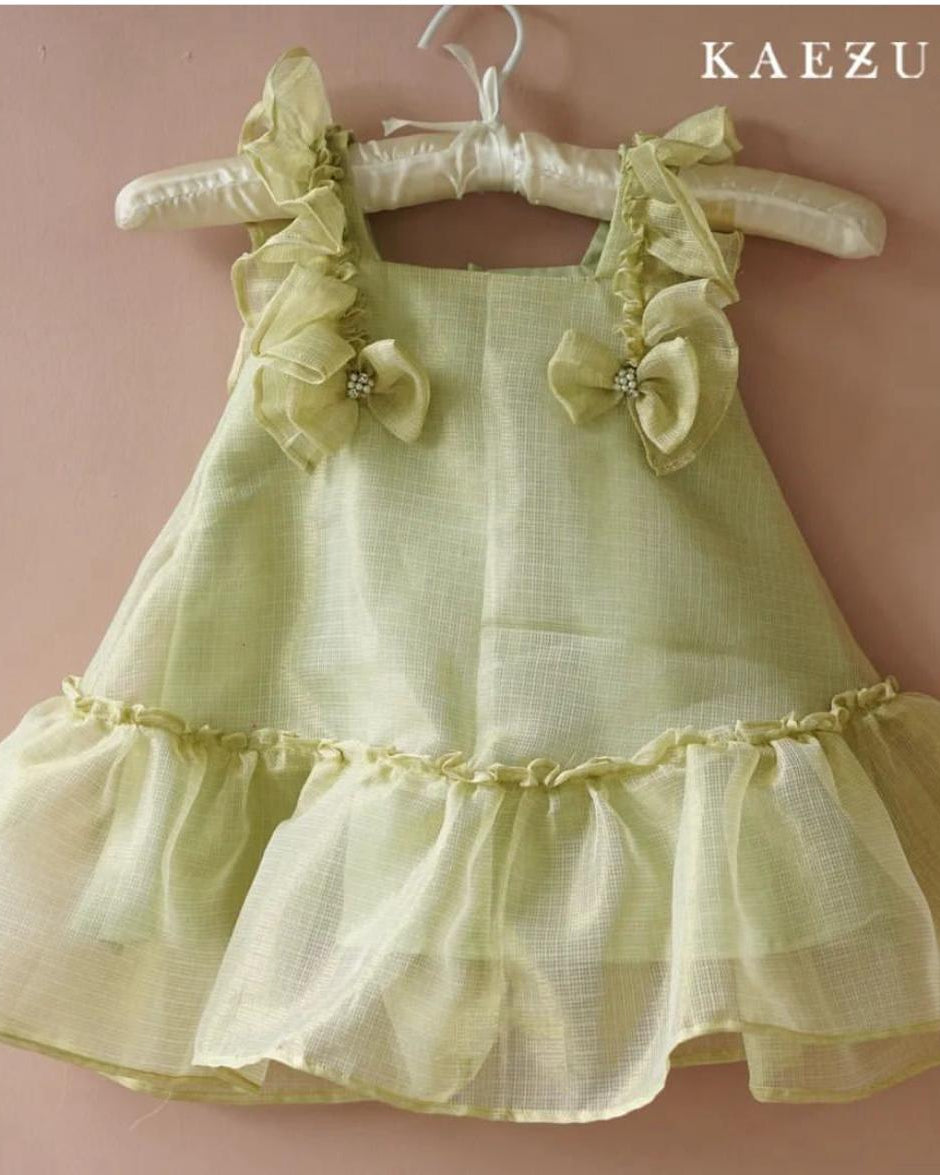 Golden Yellow Baby Dress
