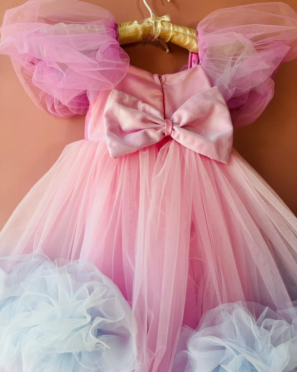 Cotton Candy Birthday Dress