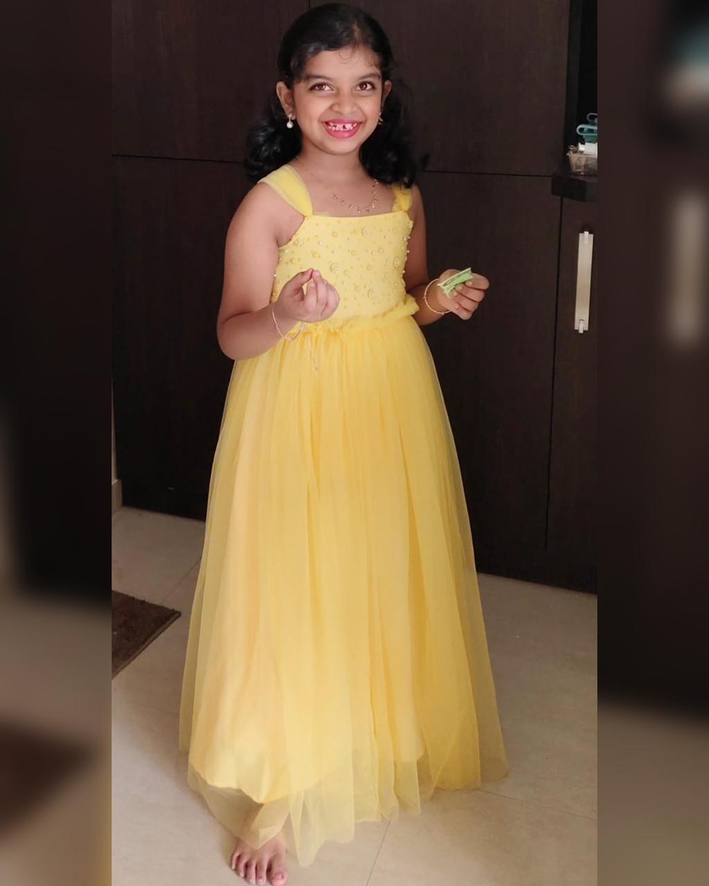 Yellow Birthday Dress