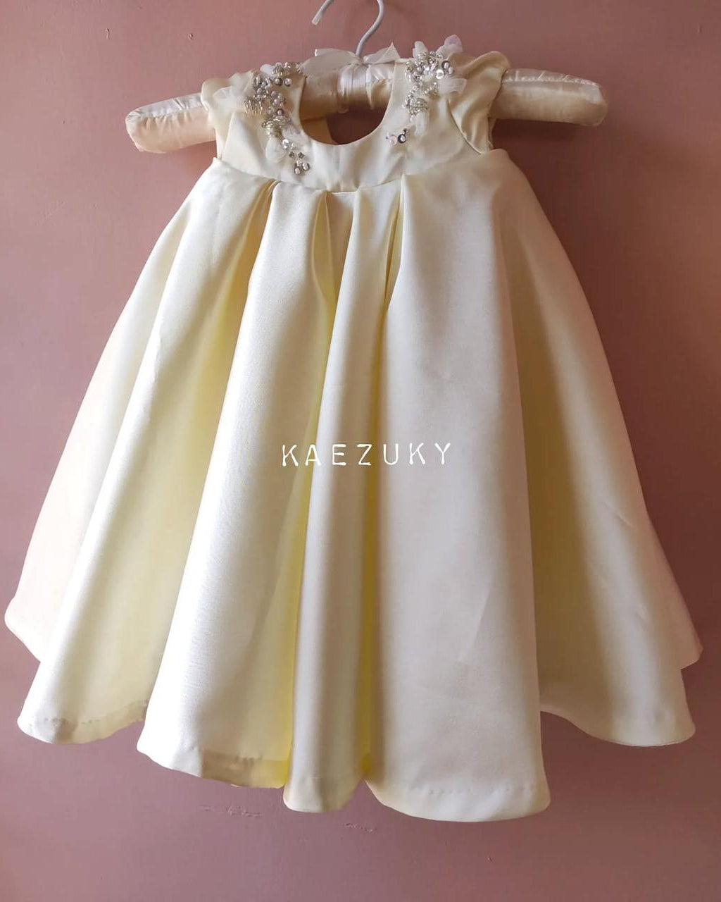 Offwhite Baptism Dress