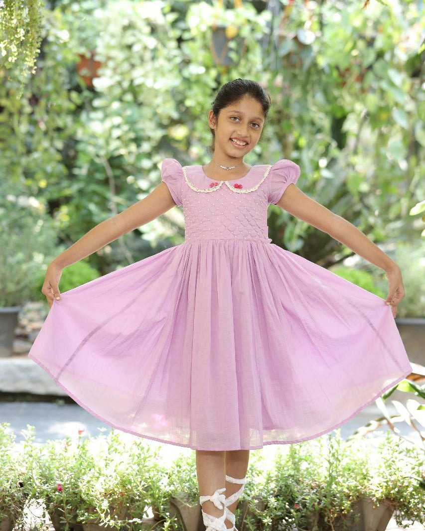Kids Purple Dress