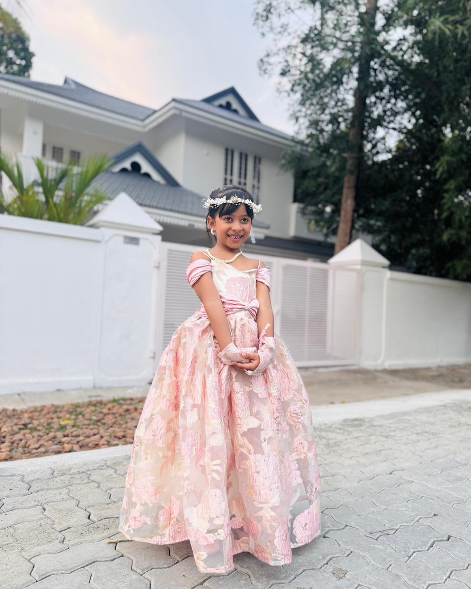 Pink Turkish Organza Birthday Dress