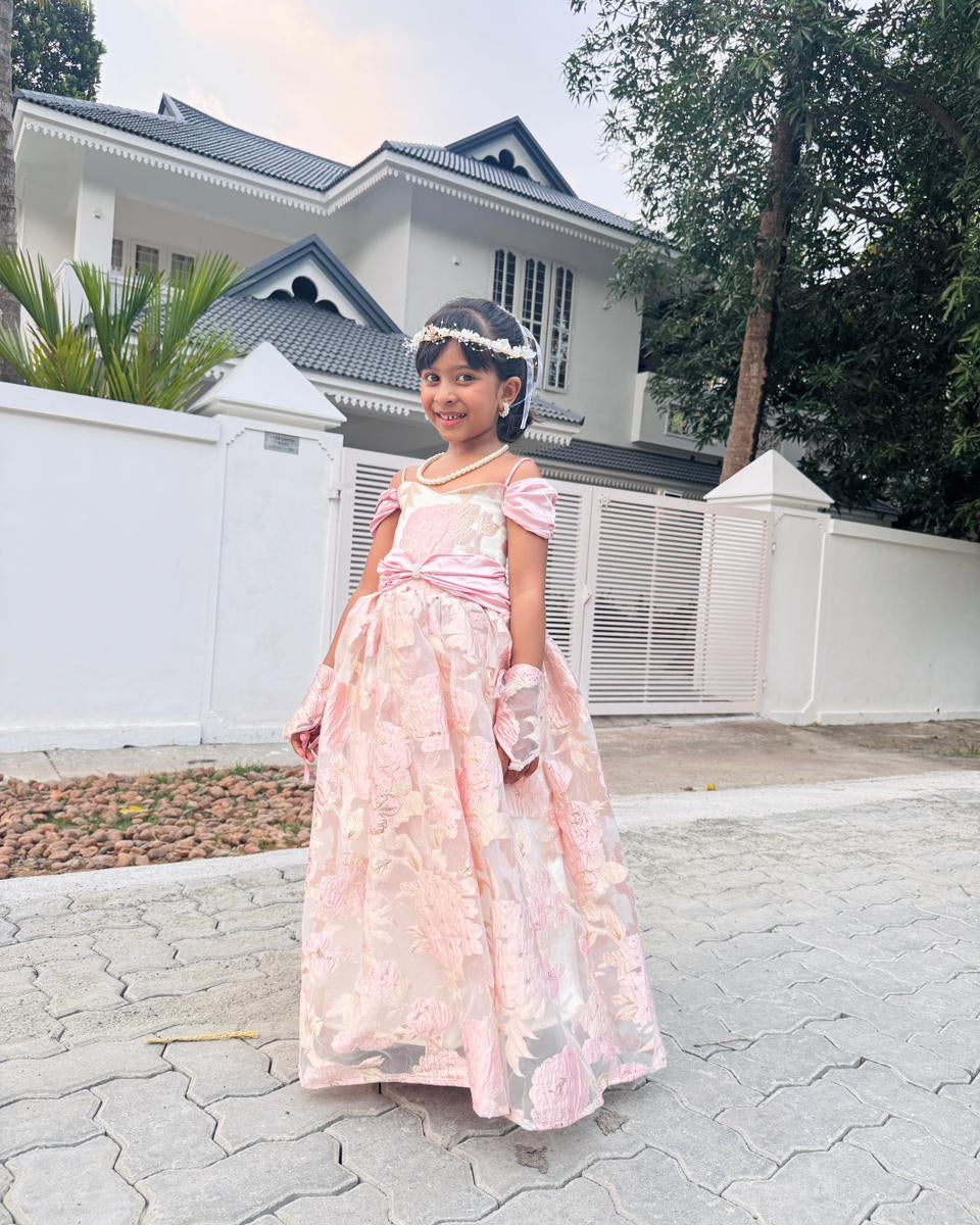 Pink Turkish Organza Birthday Dress
