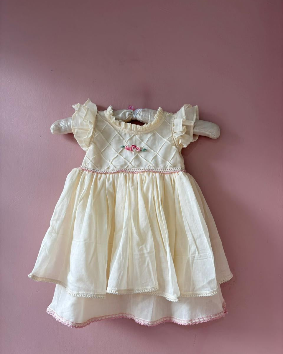 Mom & Daughter Tuck Details Dress Combo