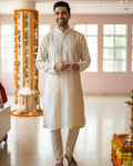 Men's Golden Kurta