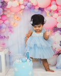 Baby Blue Tulle Birthday Set