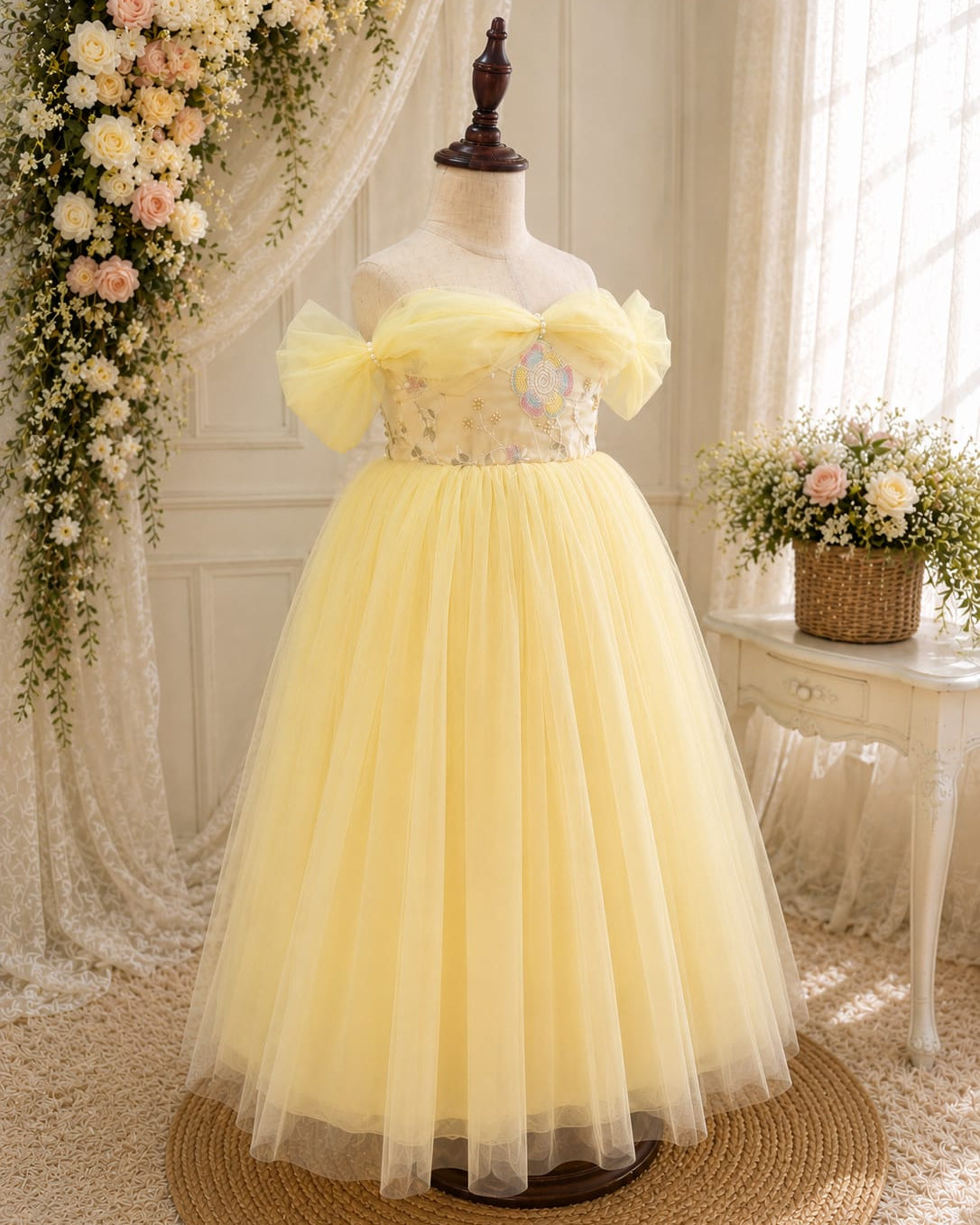 Butter Yellow Birthday Dress