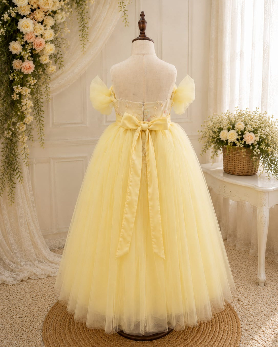 Butter Yellow Birthday Dress