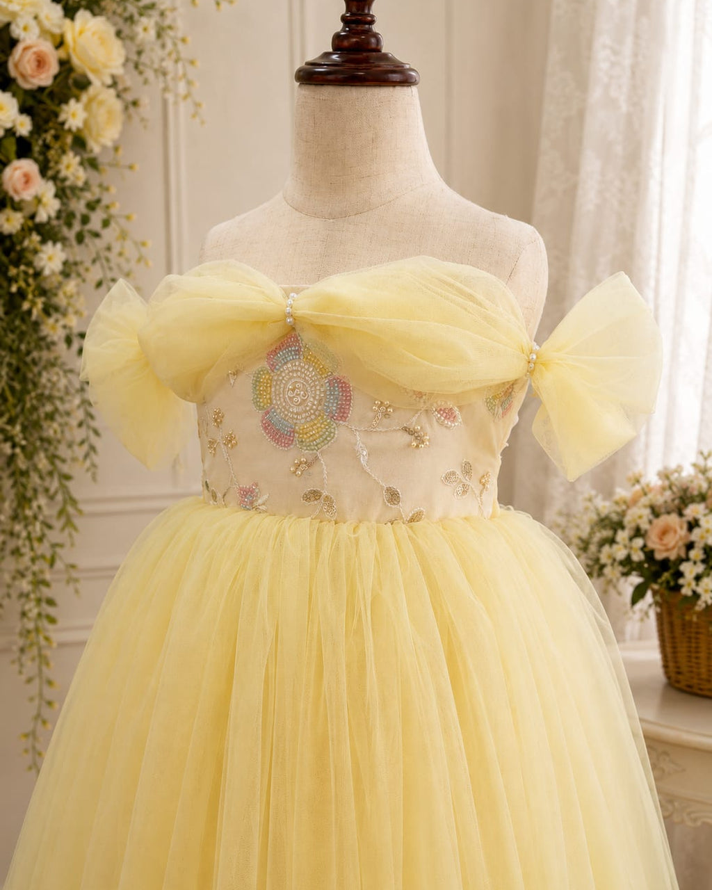 Butter Yellow Birthday Dress