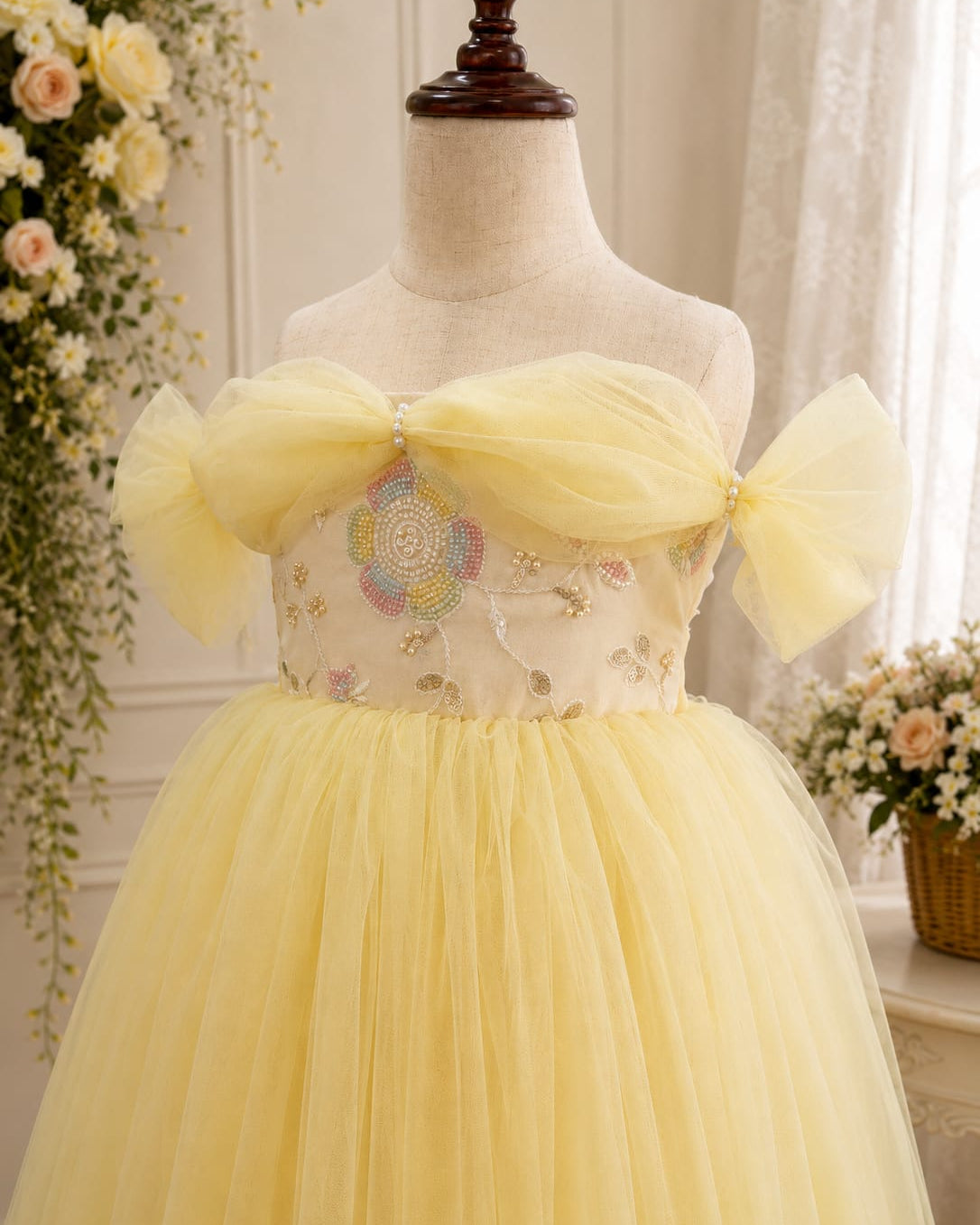 Butter Yellow Birthday Dress
