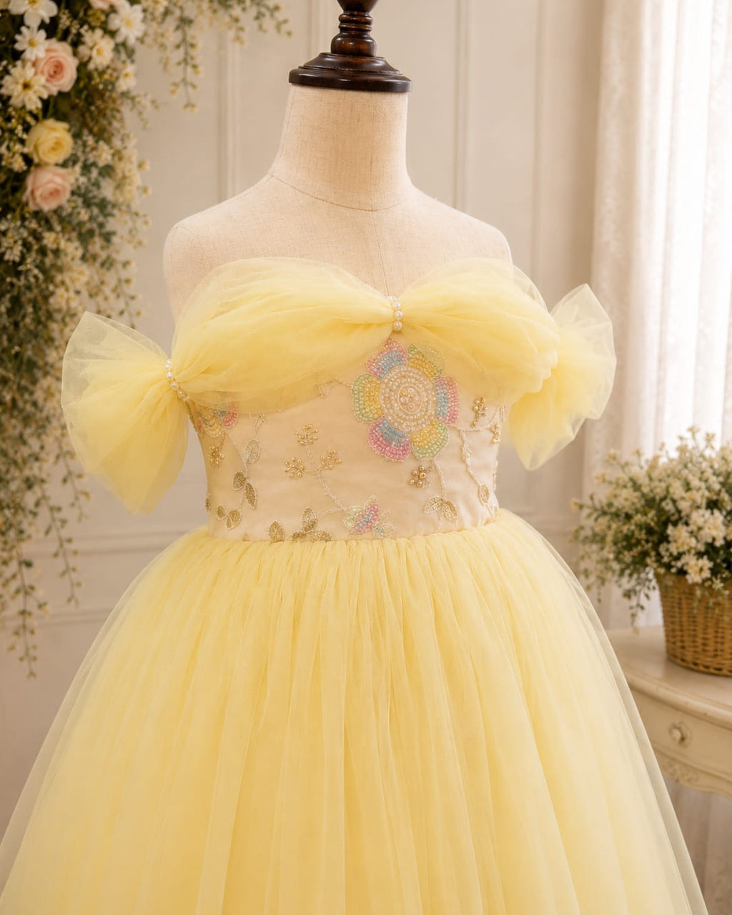 Butter Yellow Birthday Dress