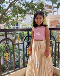 High Neck Pattupavada Set