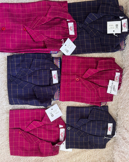 Boy's Check Shirts