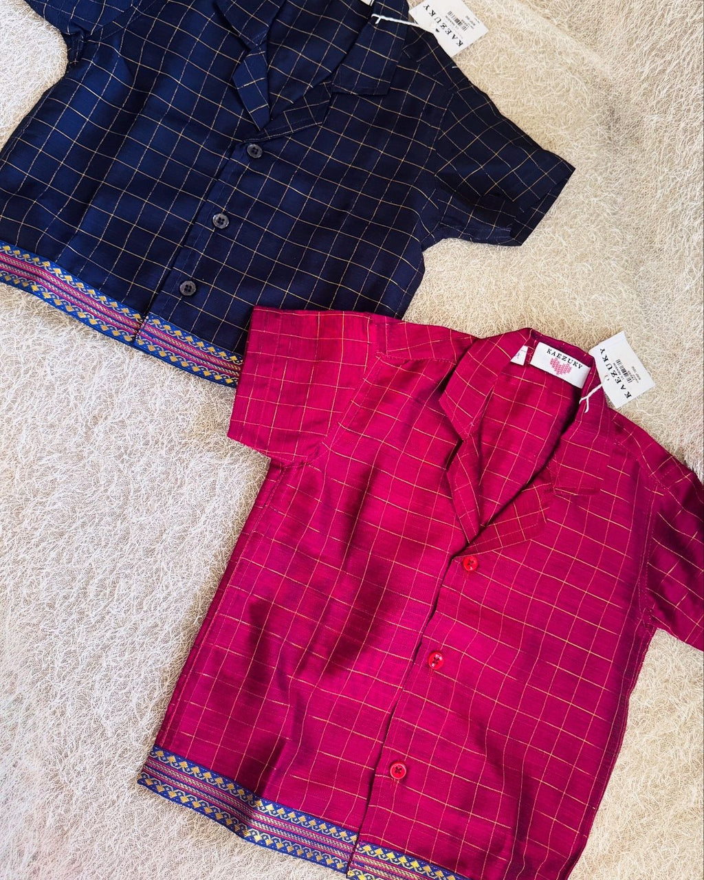 Boy's Check Shirts